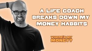 A Life Coach Breaks Down My Money Habits thumbnail with a photo of podcast host Reagan White in a black tee shirt