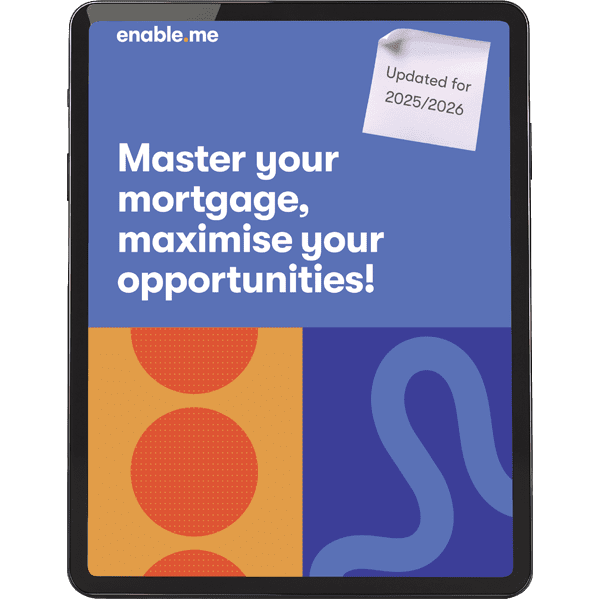 enable.me Mortgage eBook on a tablet