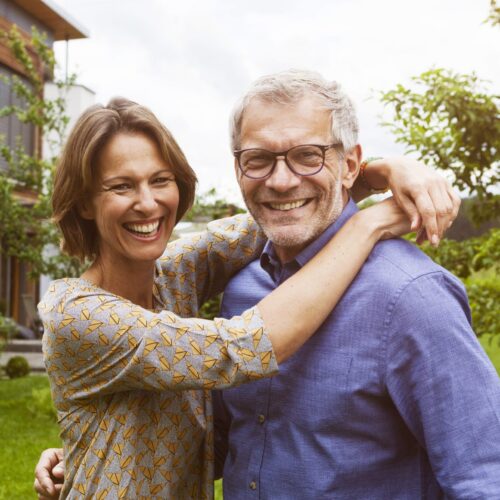 A couple enjoying retirement