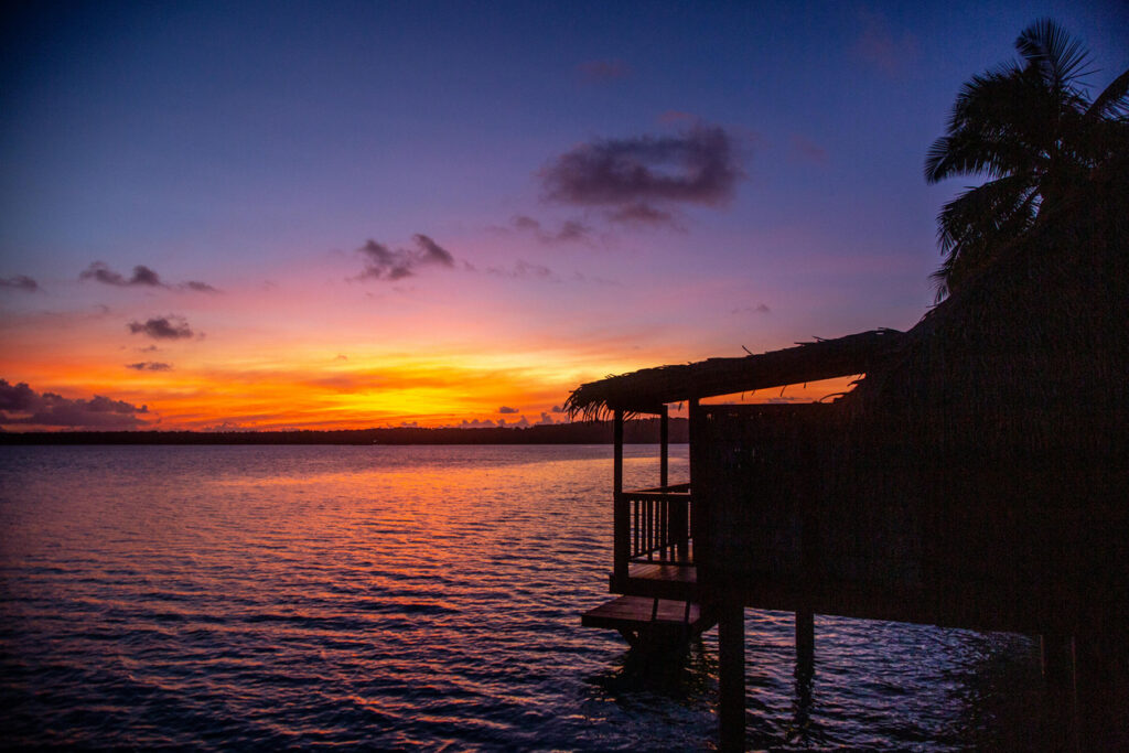 Rarotonga, Cook Islands, Sunset